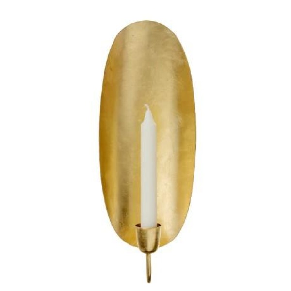 Wall Light, Oval Gold