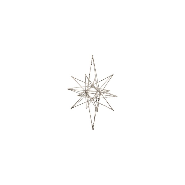 Ornament, Star, Champagne