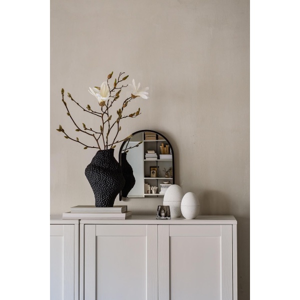Bonbonniere 14 cm, White/Mud - Bilde 2