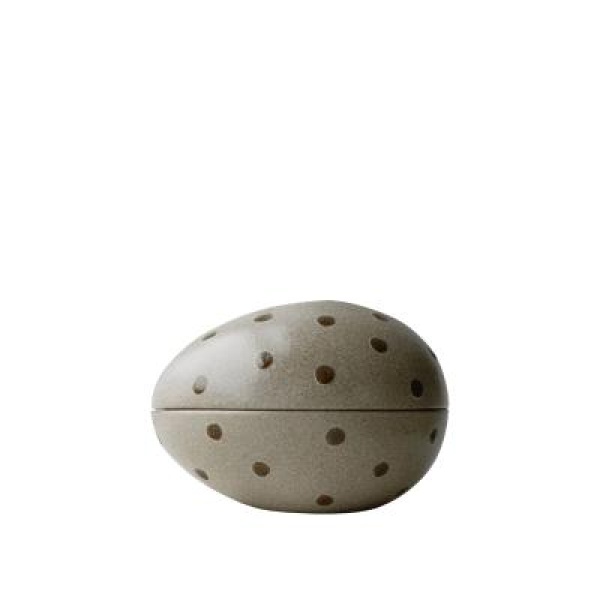 Nest Påskeegg, Beige Dot