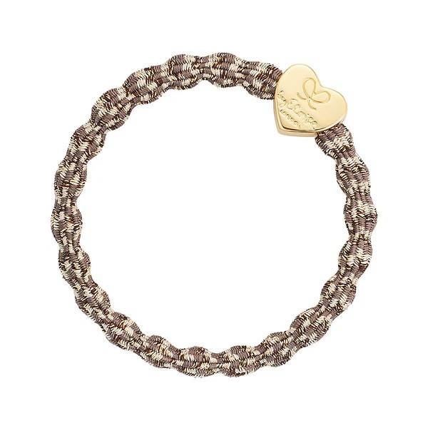 Woven, Heart, Toffee