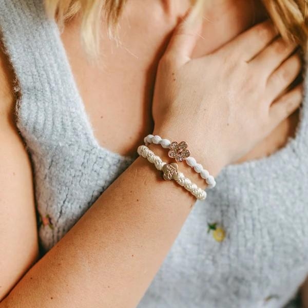 Woven, Daisy Flower, White - Bilde 3