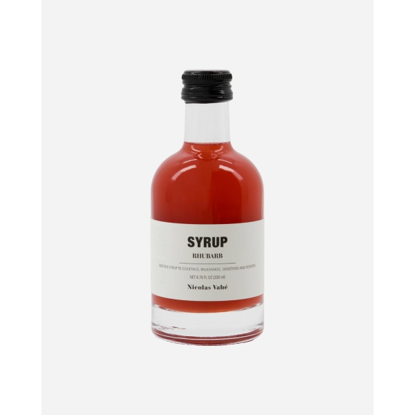Sirup, Rabarbra