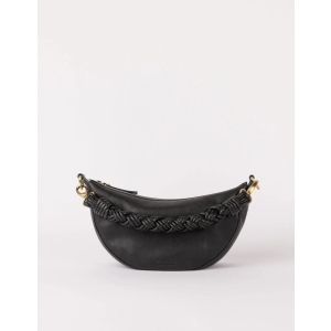 Leo, Black Soft Grain w/Twisted Handle