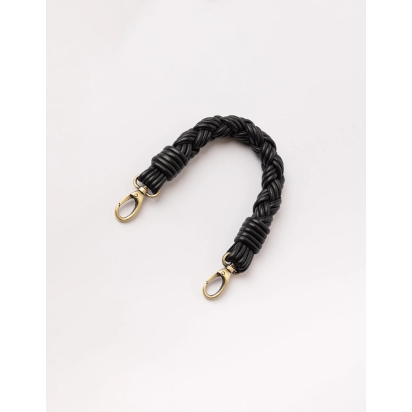 Leo, Black Soft Grain w/Twisted Handle - Bilde 6