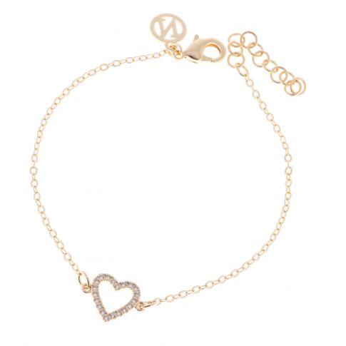 Vera Brace, Gold, Clear