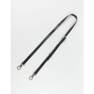 Crossbody Strap, Black Classic Leather