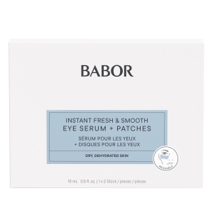 Instant Fresh & Smooth Eye Serum + Patches