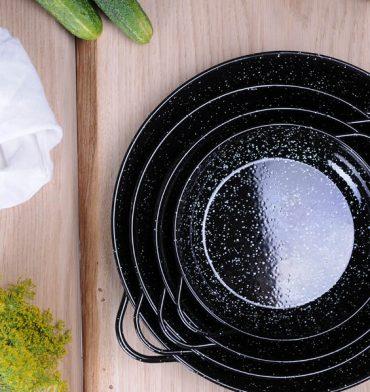 Emaljert Gryte, 26cm