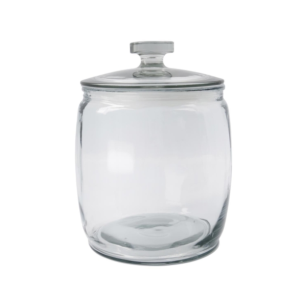 Oppbevaringsglass, Klar, Stor