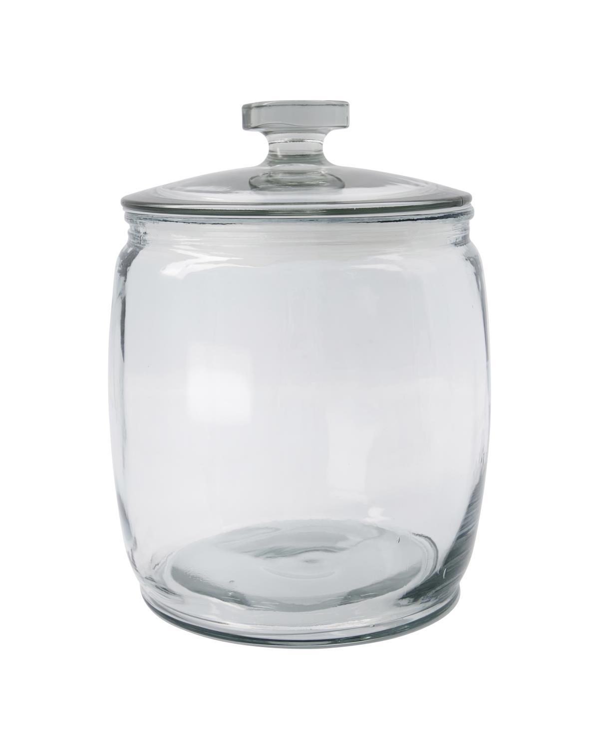 Oppbevaringsglass, Klar, Stor
