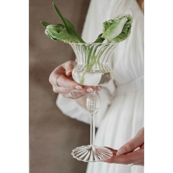 Rocaille lykt/vase L