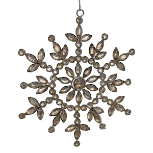 Ornament, Snøfnugg, 15cm