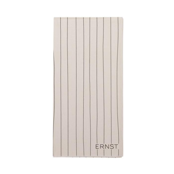 Serviett, Natur/Svart, 20stk