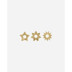 Lysringer, Star, Messingfinish, s/3