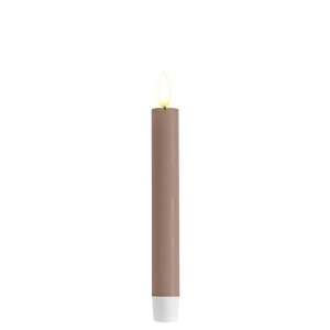 Kronelys 2stk, 15cm, Rose