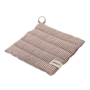 Gryteklut, stripete rød/beige
