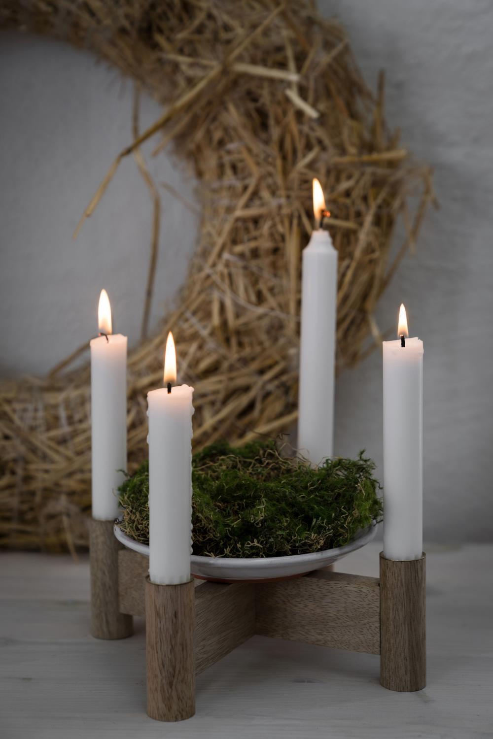 Adventslysestake, tre - Bilde 2