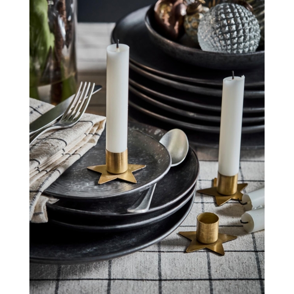 Lysestake, 6/stk, Messing - Bilde 2