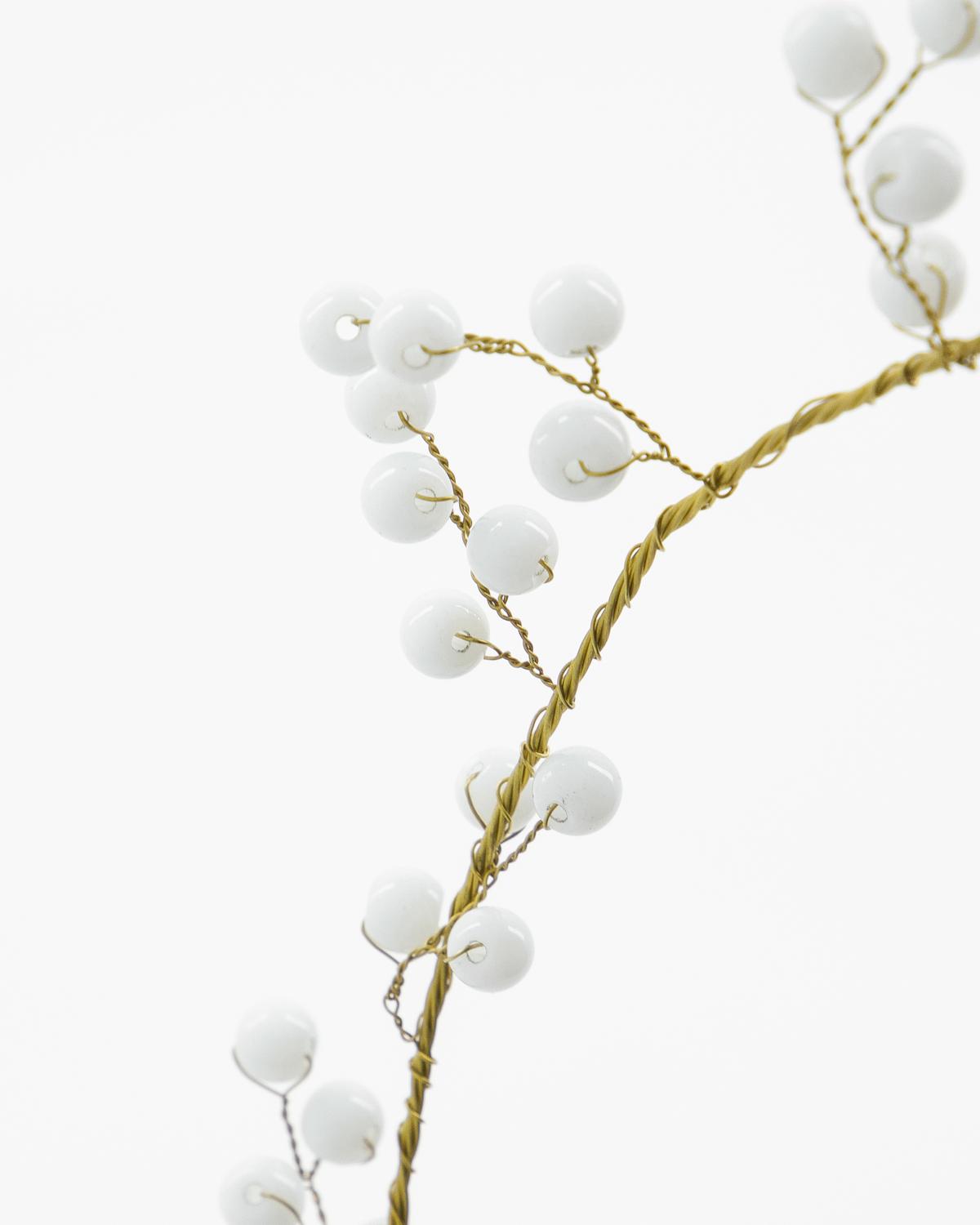 Ornament, Messing, Glassperler - Bilde 3