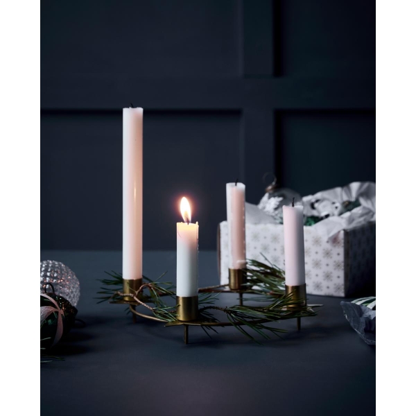 Lysestake, Antikk messingfinish - Bilde 3