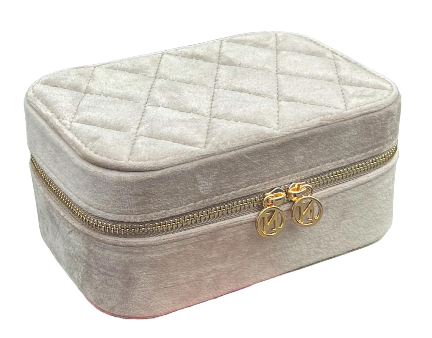 Smykkeskrin, L, Taupe