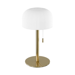 Lampe, Messing, Stripe