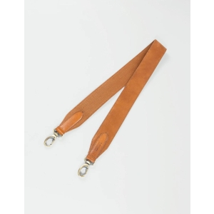 Short Crossbody Strap - Cognac Classic Leather