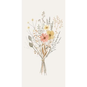 Servietter, Blomsterbukett