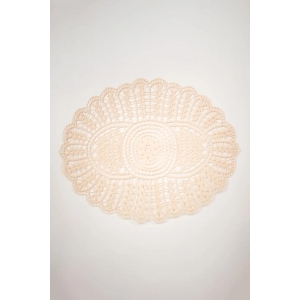 Bordbrikke, Heklet, 45 x 35 cm