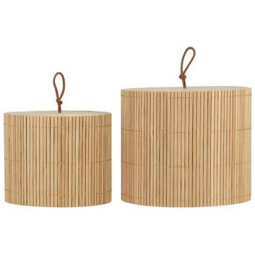 Eskesett bambus s/2, rund