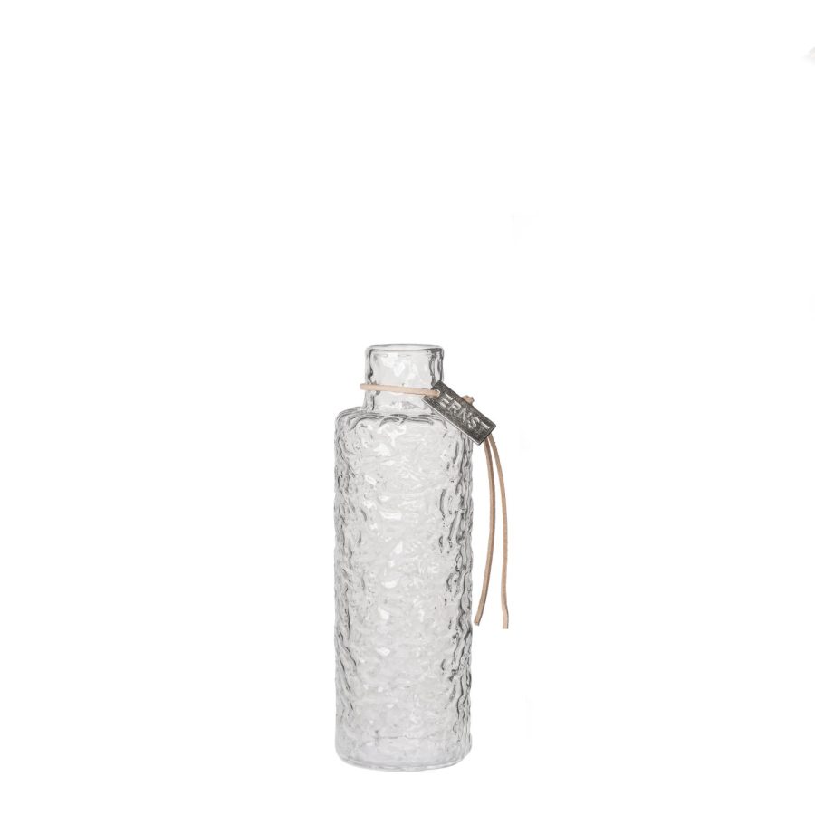 Glassvase, H 15 cm