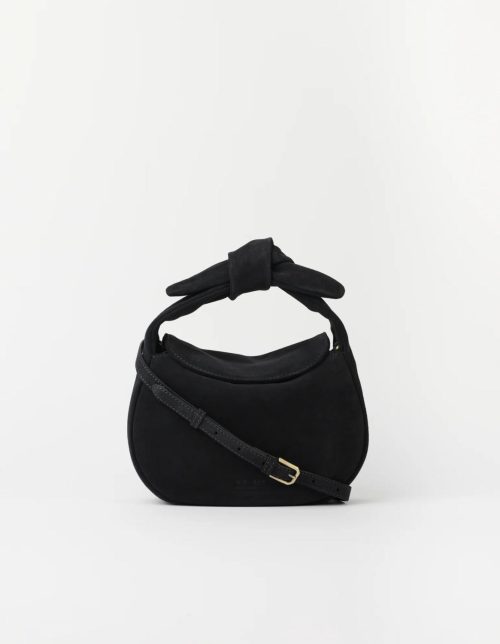 Coco Croissant, Soft Grain, Black