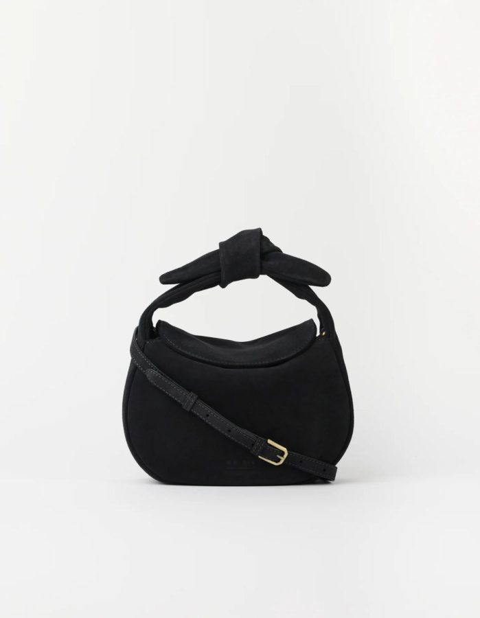 Coco Croissant, Soft Grain, Black