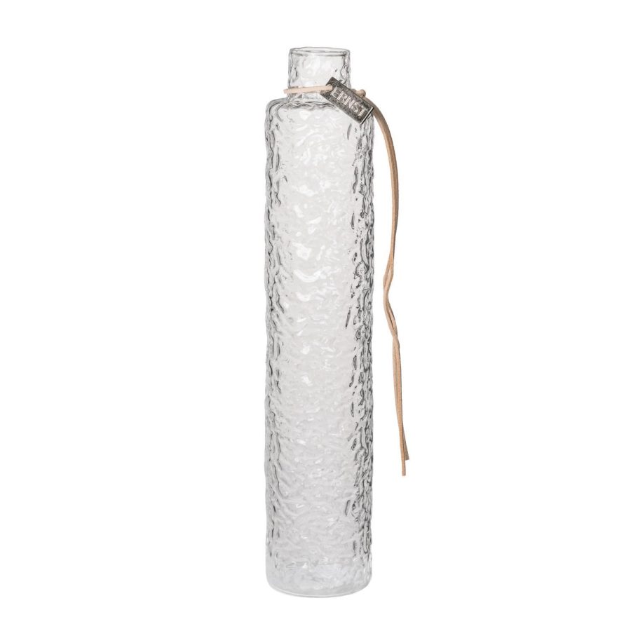 Glassvase, H 25 cm