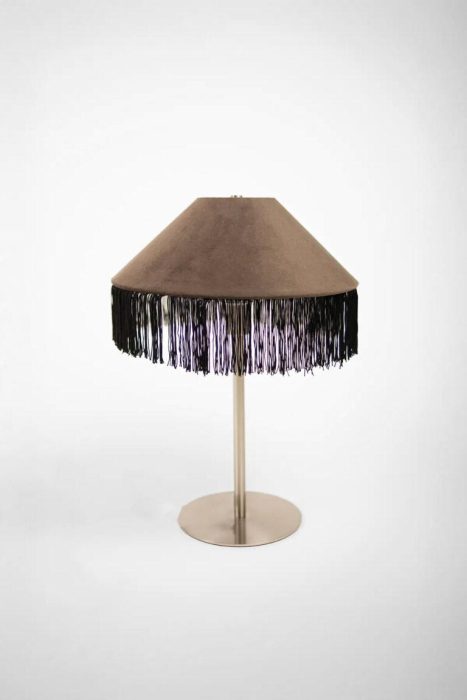 Bordlampe, Gloria, Mørk Brun