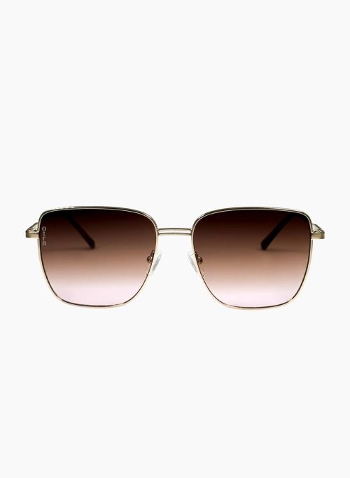 Rita, Gold/Brown to Pink Fade