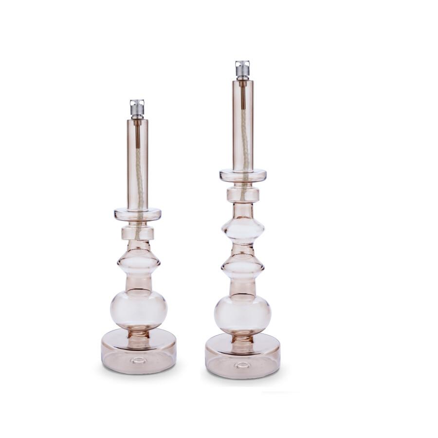 Candleholder L, Champagne