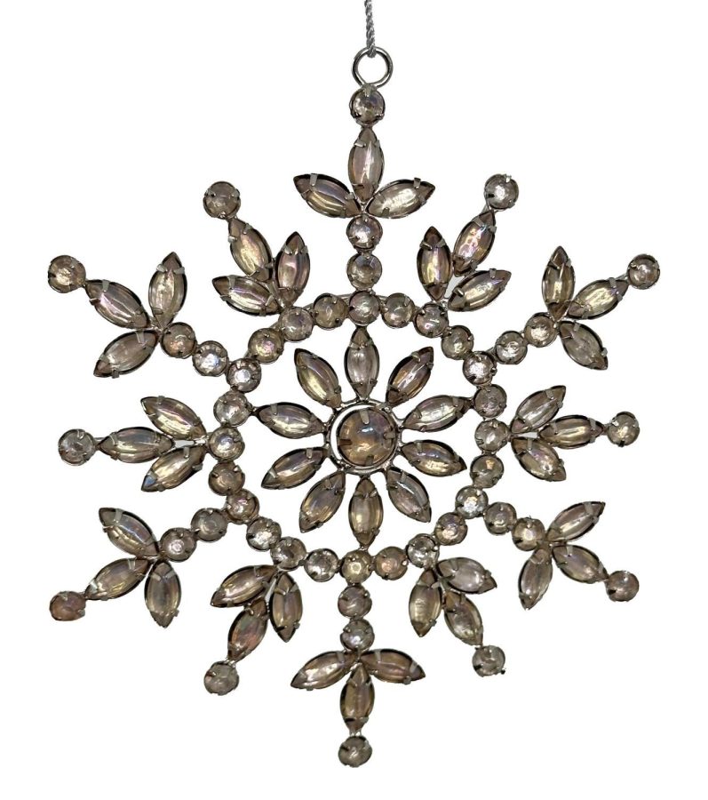 Ornament, Snøfnugg, 15cm