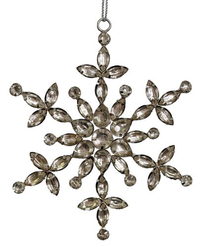 Ornament, Snøfnugg, 12cm